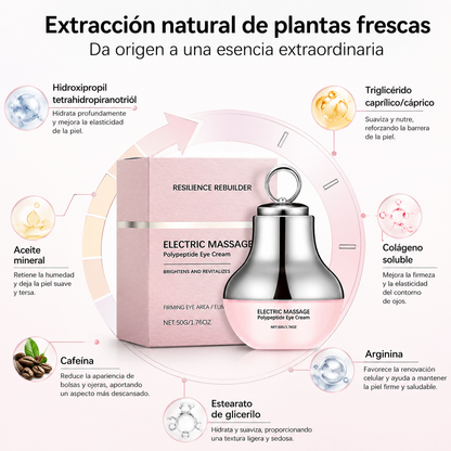 Crema de Ojos con Masajeador Eléctrico Anti-Ojeras